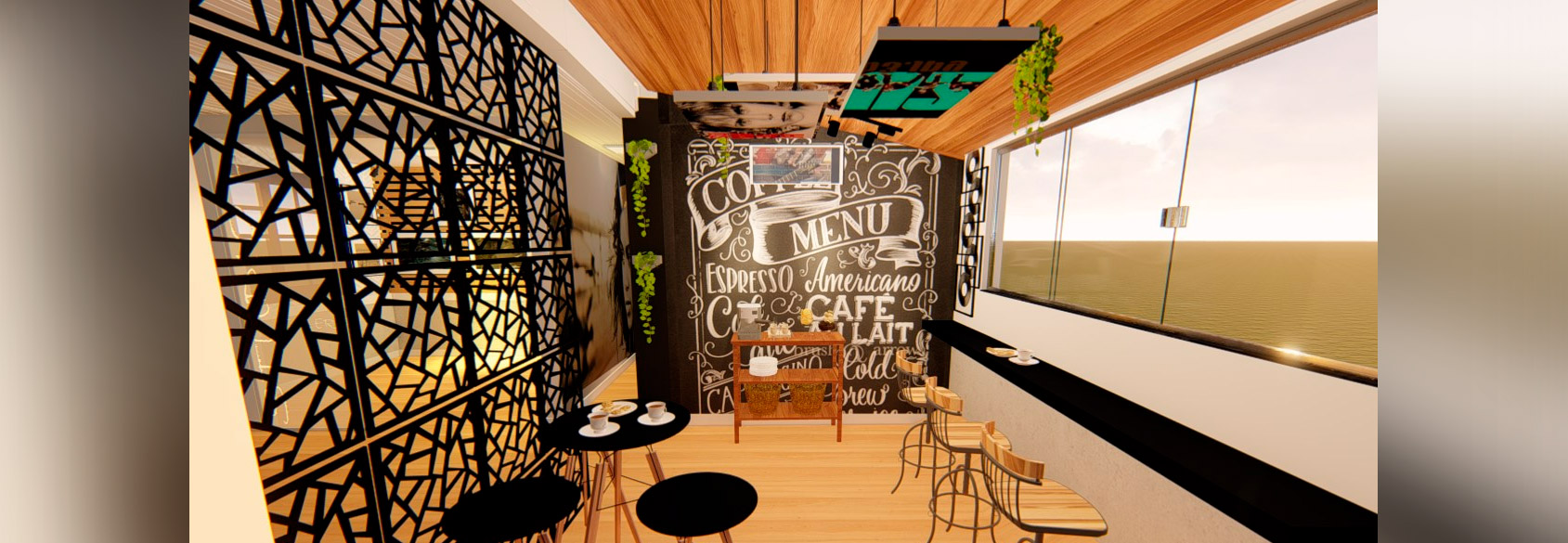 Conheça nossa espaço para Café - Rock Café.