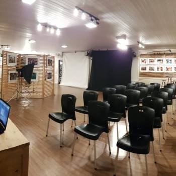 Sala de Aula do Studio D - Escola de Fotografia.