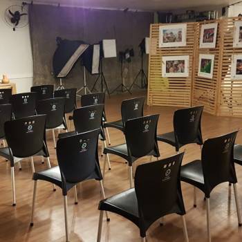 Sala de Aula do Studio D - Escola de Fotografia.