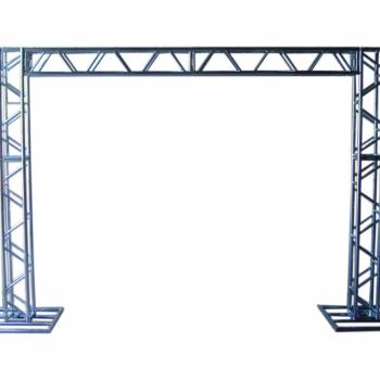Treliças Kit Trave Box Truss Q20 Aço 2,5/3m - Lourenço.