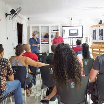 Palestra do Fotógrafo Nailson Moura no Studio D.