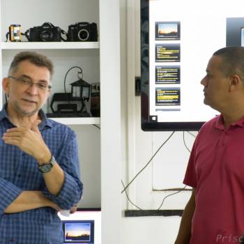 Palestra do Fotógrafo Nailson Moura no Studio D.