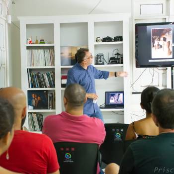 Palestra do Fotógrafo Nailson Moura no Studio D.